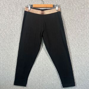 Victoria’s Secret Sport‎ Yoga Pants Black Rose Gold NWT Size Small